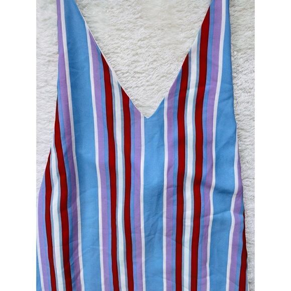 Lulus Set Sail Light Blue Multi Striped Tie-Back
Mini Dress - Picture 8 of 16